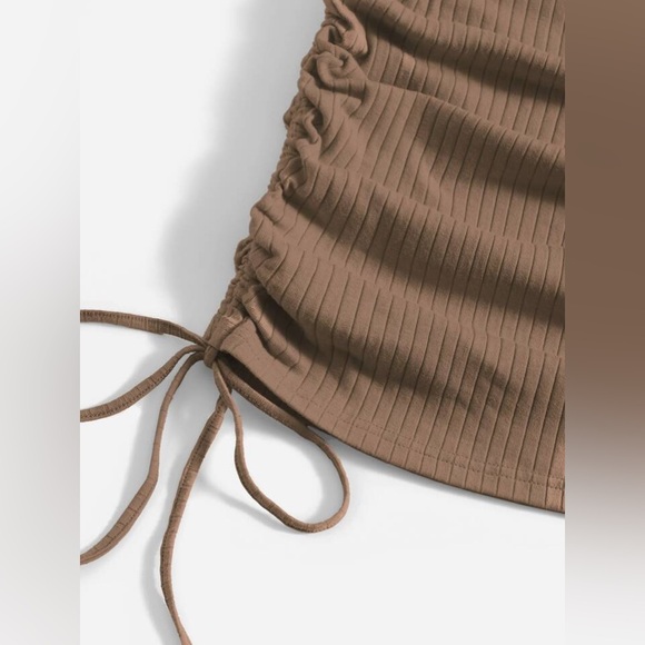 SHEIN EZwear Ruched Drawstring Side Bodycon Dress 💕 - Picture 5 of 5